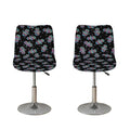 Colorful Hamsa Hand Print Bar Stool Covers