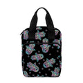 Colorful Hamsa Hand Print Bible Tote Bag