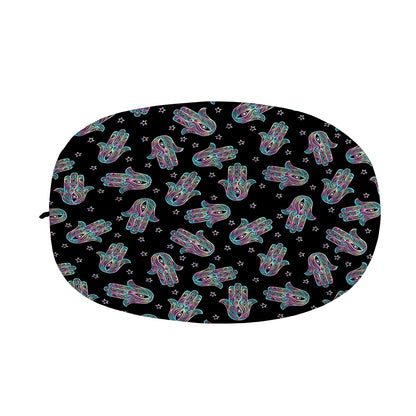 Colorful Hamsa Hand Print Car Side Mirror Covers