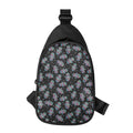 Colorful Hamsa Hand Print Sling Bag