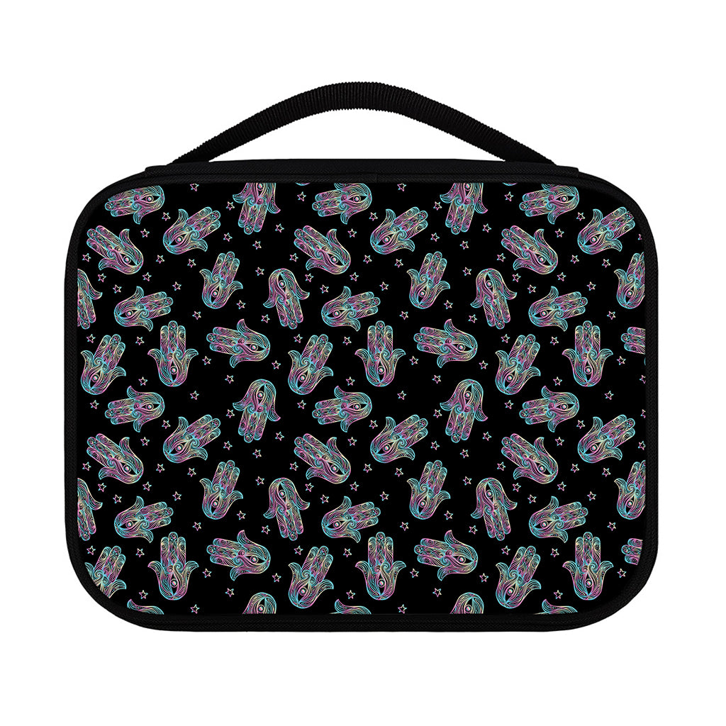 Colorful Hamsa Hand Print Classic Bible Case
