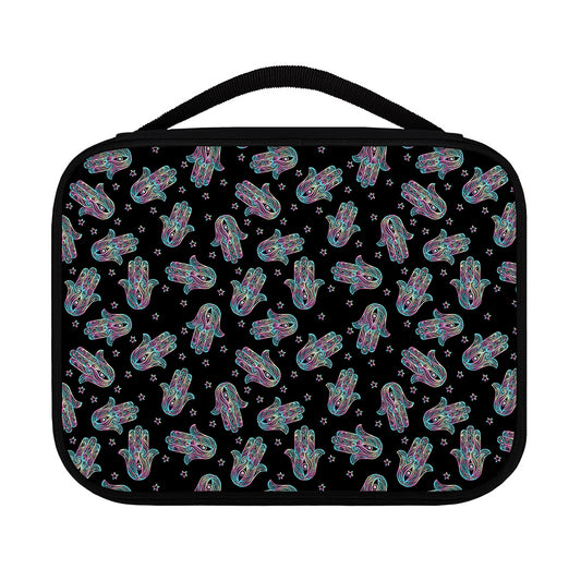Colorful Hamsa Hand Print Classic Bible Case