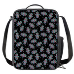 Colorful Hamsa Hand Print Crossbody Lunch Bag