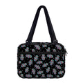 Colorful Hamsa Hand Print Double Strap Bible Bag