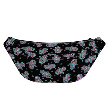 Colorful Hamsa Hand Print Fanny Pack