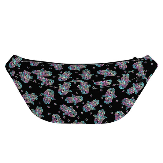 Colorful Hamsa Hand Print Fanny Pack