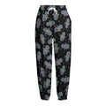 Colorful Hamsa Hand Print Fleece Lined Knit Pants