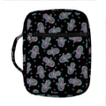 Colorful Hamsa Hand Print Front Pocket Bible Bag