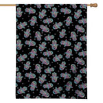 Colorful Hamsa Hand Print House Flag
