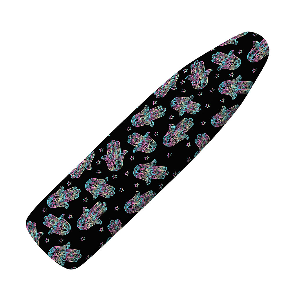 Colorful Hamsa Hand Print Ironing Board Cover