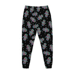 Colorful Hamsa Hand Print Jogger Pants