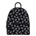 Colorful Hamsa Hand Print Leather Backpack