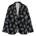 Colorful Hamsa Hand Print Men's Blazer