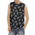 Colorful Hamsa Hand Print Men's Fitness Tank Top