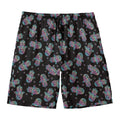 Colorful Hamsa Hand Print Men's Swim Trunks