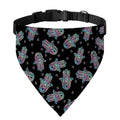 Colorful Hamsa Hand Print Over The Collar Dog Bandana
