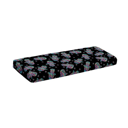 Colorful Hamsa Hand Print Piano Keyboard Cover