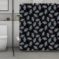Colorful Hamsa Hand Print Polyester Shower Curtain