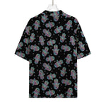 Colorful Hamsa Hand Print Rayon Hawaiian Shirt