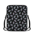 Colorful Hamsa Hand Print Rectangular Crossbody Bag