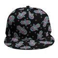Colorful Hamsa Hand Print Snapback Cap