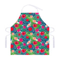 Colorful Hawaii Floral Pattern Print Adjustable Apron