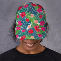 Colorful Hawaii Floral Pattern Print Baseball Cap