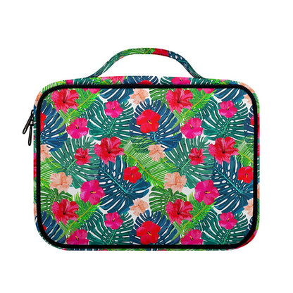 Colorful Hawaii Floral Pattern Print Briefcase Bible Bag