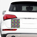 Colorful Hawaii Floral Pattern Print Car Sticker