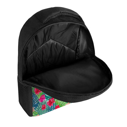 Colorful Hawaii Floral Pattern Print Casual Backpack