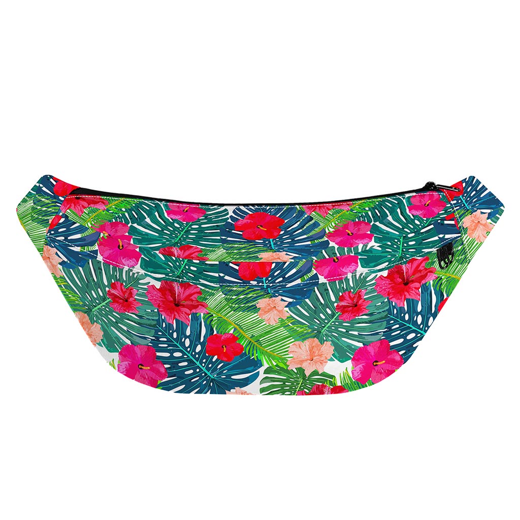 Colorful Hawaii Floral Pattern Print Fanny Pack