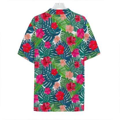 Colorful Hawaii Floral Pattern Print Hawaiian Shirt