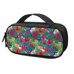 Colorful Hawaii Floral Pattern Print Insulin Cooler Travel Case