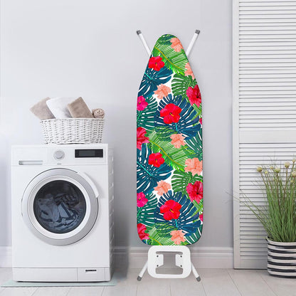 Colorful Hawaii Floral Pattern Print Ironing Board Cover