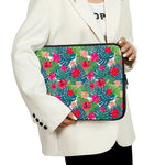 Colorful Hawaii Floral Pattern Print Laptop Sleeve