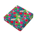 Colorful Hawaii Floral Pattern Print Outdoor Seat Cushion Cover