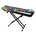 Colorful Hawaii Floral Pattern Print Piano Keyboard Cover