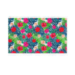 Colorful Hawaii Floral Pattern Print Polyester Flag