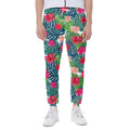 Colorful Hawaii Floral Pattern Print Joggers