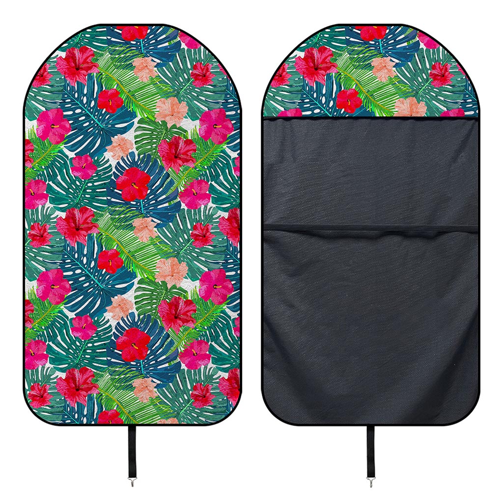 Colorful Hawaii Floral Pattern Print Waterproof Car Seat Cover