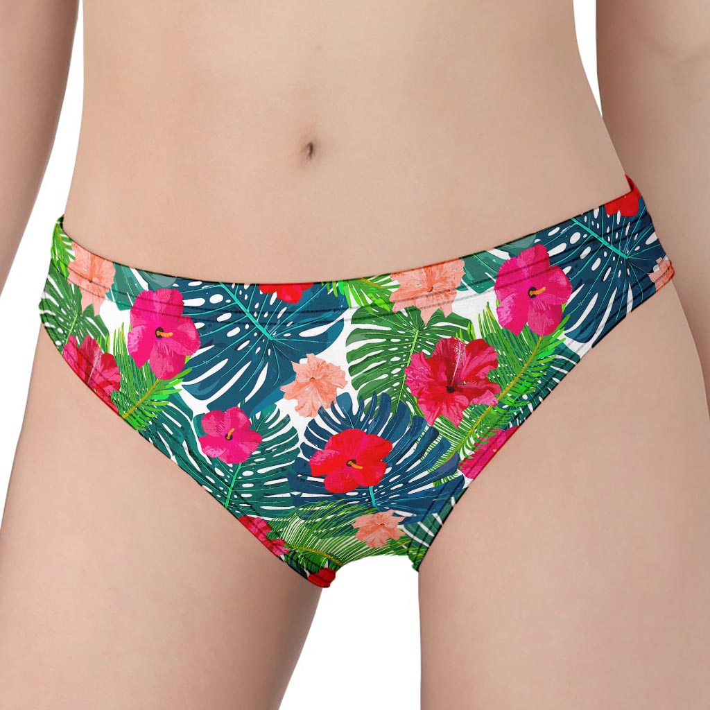 Colorful Hawaii Floral Pattern Print Women's Panties