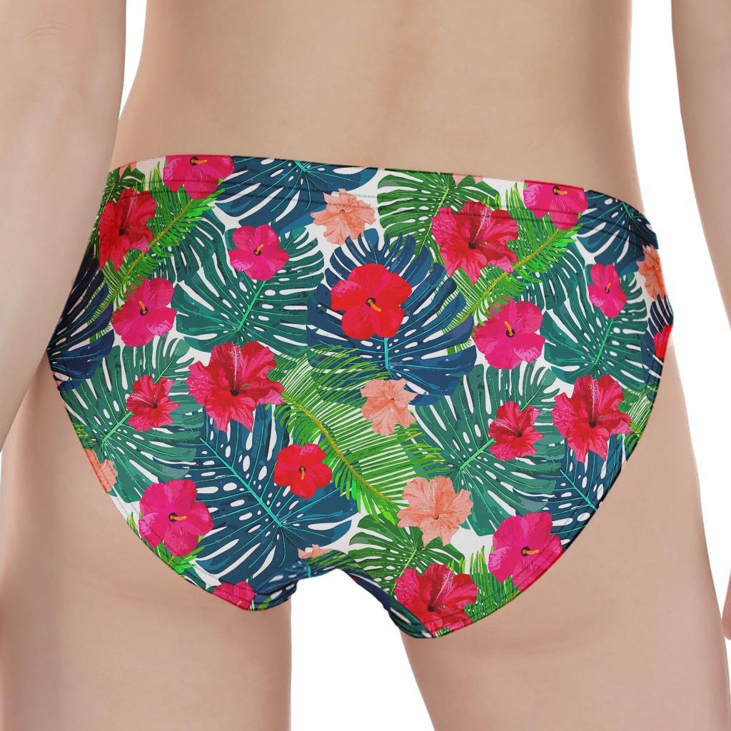 Colorful Hawaii Floral Pattern Print Women's Panties