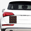 Colorful Heart Pattern Print Car Sticker