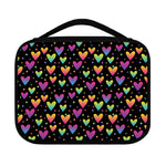 Colorful Heart Pattern Print Classic Bible Case