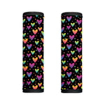 Colorful Heart Pattern Print Handle Covers