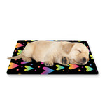 Colorful Heart Pattern Print Pet Cooling Mat Cover