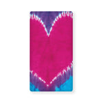 Colorful Heart Tie Dye Print Baby Crib Sheet