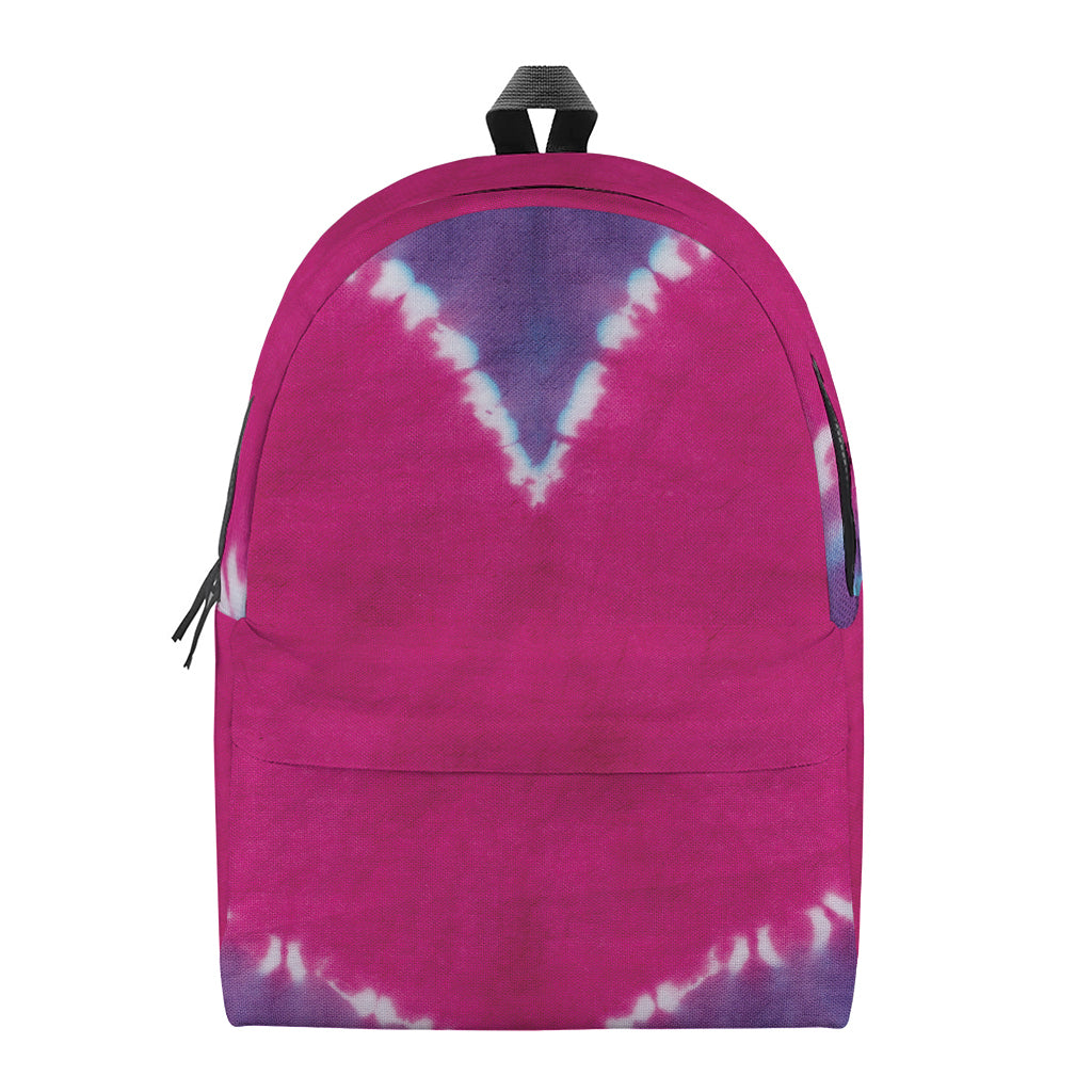 Colorful Heart Tie Dye Print Backpack