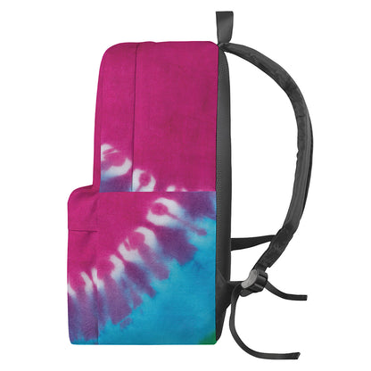 Colorful Heart Tie Dye Print Backpack