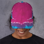 Colorful Heart Tie Dye Print Baseball Cap